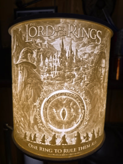 Lord of the Rings Lamp Shade