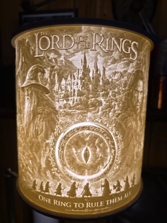 Lord of the Rings Lamp Shade