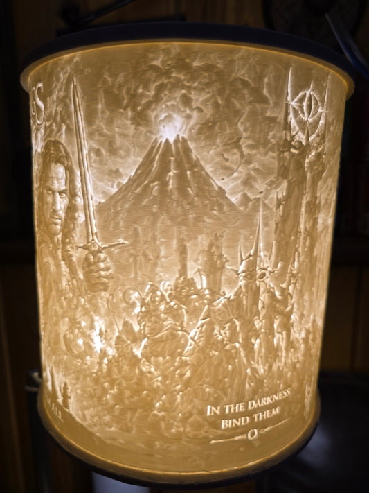 Lord of the Rings Lamp Shade