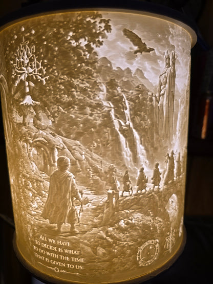 Lord of the Rings Lamp Shade