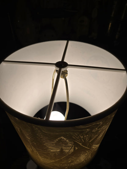 Moonlit Tee Pee Cannabis Wilderness Lamp Shade ONLY