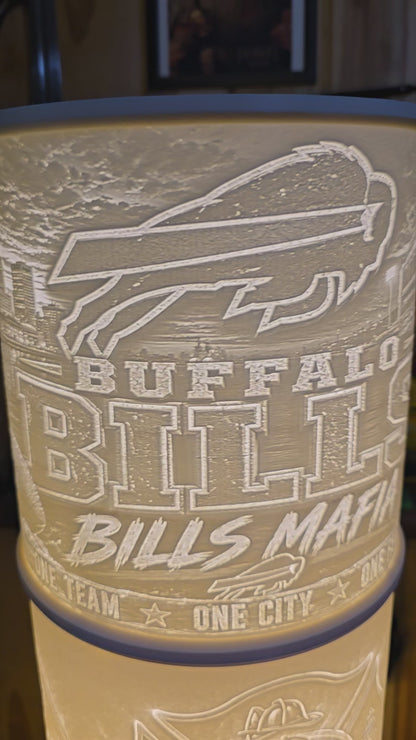 Buffalo Bills mafia ultimate fan top mount lampshade