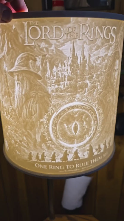 Lord of the Rings Lamp Shade