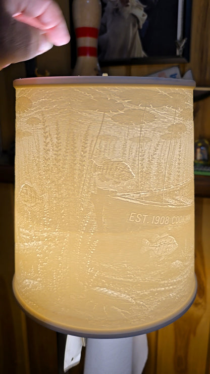 Lake Vermilion Cook MN design Top Mount lampshade