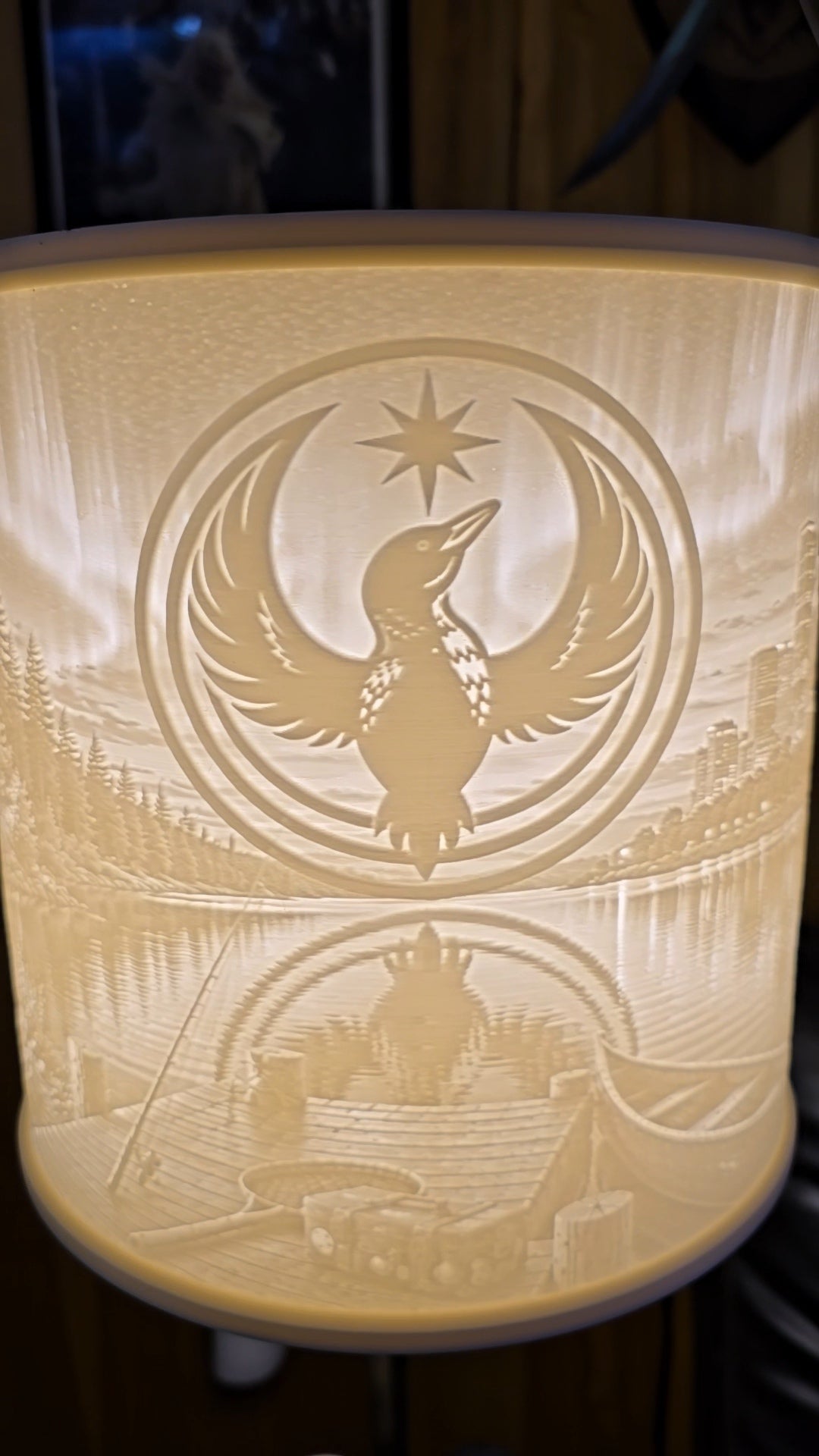 Rebel Loon twin citys up north design top mount
