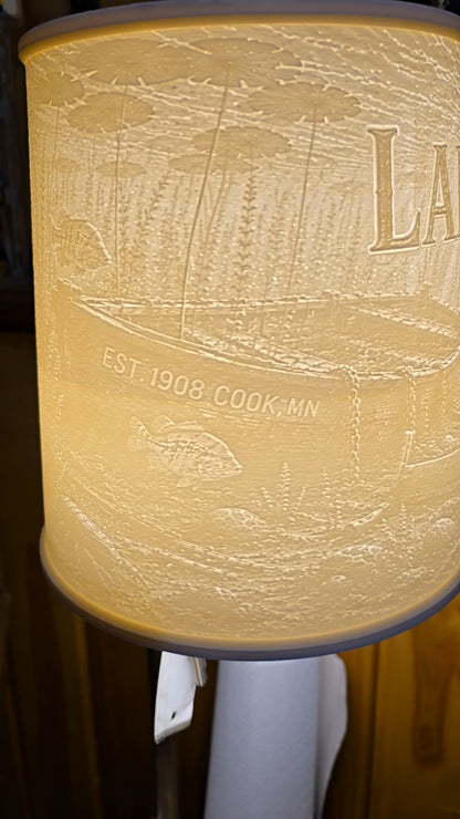 Lake Vermilion Cook MN design Top Mount lampshade