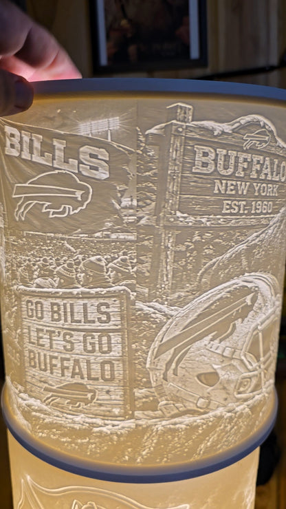 Buffalo Bills mafia ultimate fan top mount lampshade