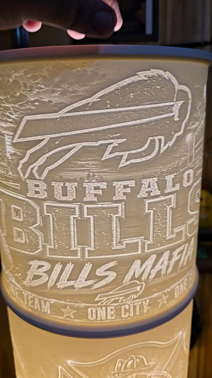 Buffalo Bills mafia ultimate fan top mount lampshade