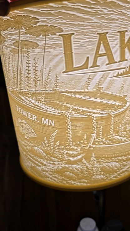 Lake Vermilion Duffy Island Tower MN top mount design