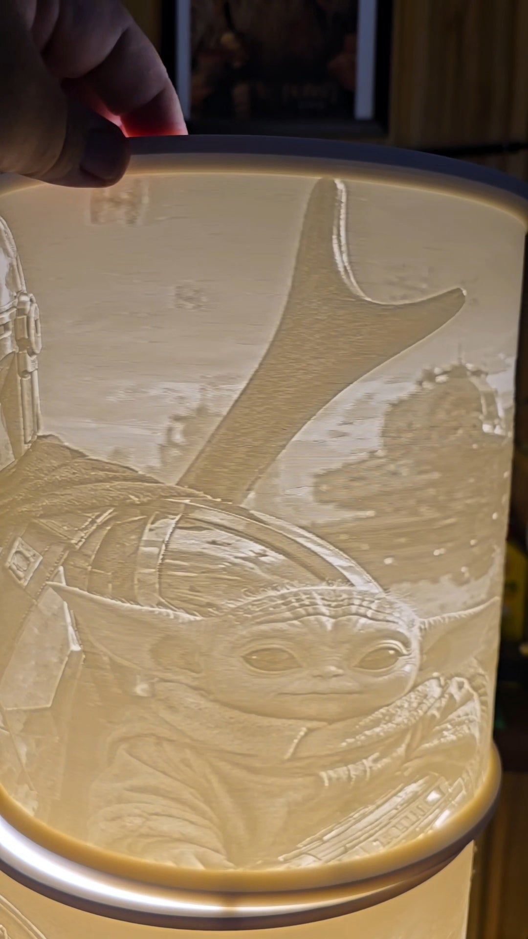 The Mandalorian & Grogu top mount design