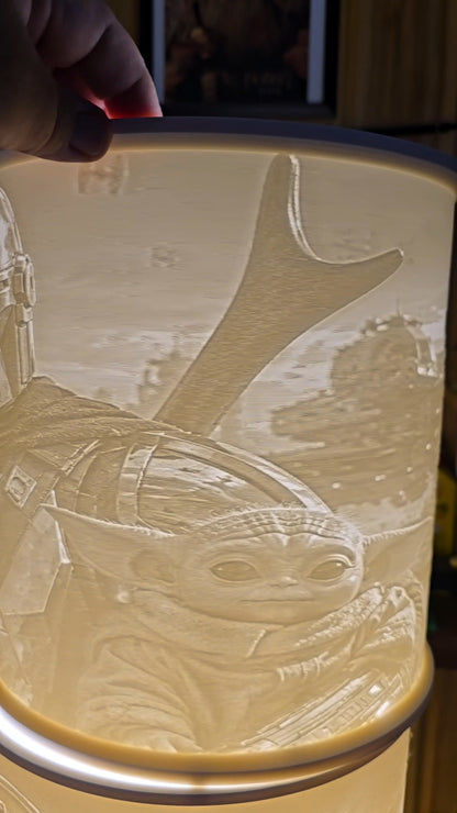 The Mandalorian & Grogu top mount design