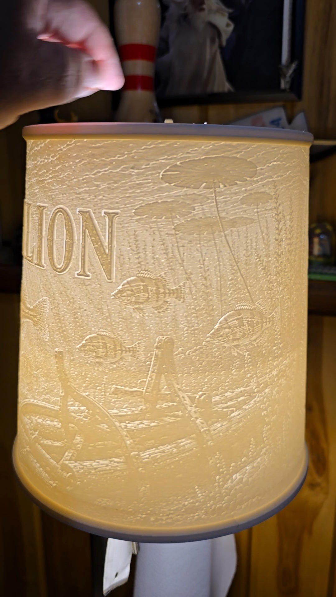 Lake Vermilion Cook MN design Top Mount lampshade