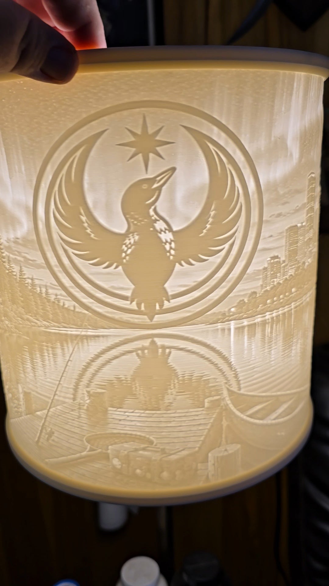 Rebel Loon twin citys up north design top mount