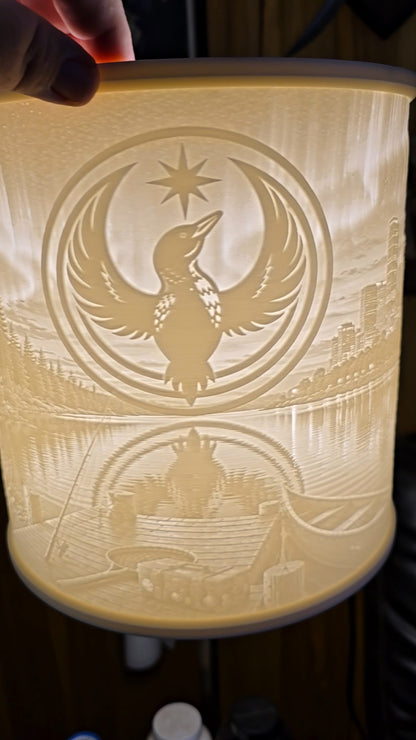 Rebel Loon twin citys up north design top mount