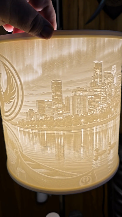 Rebel Loon twin citys up north design top mount